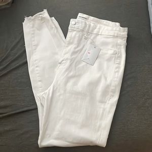 NWT Good American Good Legs White Jean